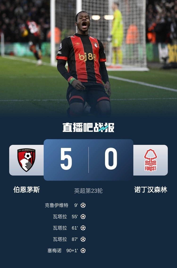 包含伯恩茅斯主场失利，保级形势堪忧的词条