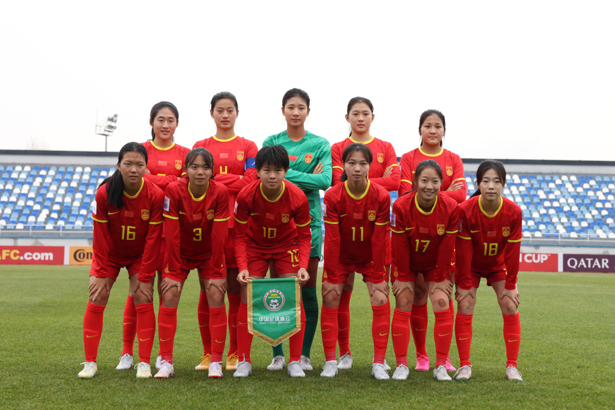 中国国家女子足球队再次获得胜利，获得好成绩