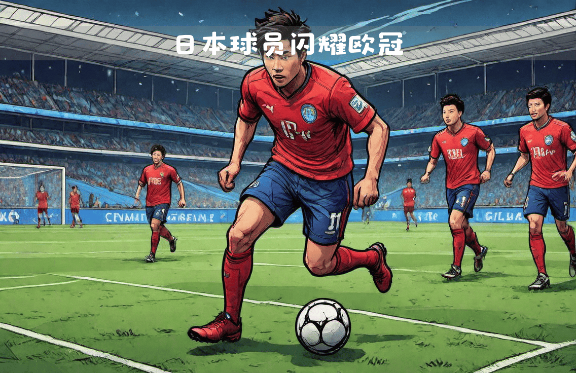 日本足球代表队在比赛中崭露头角